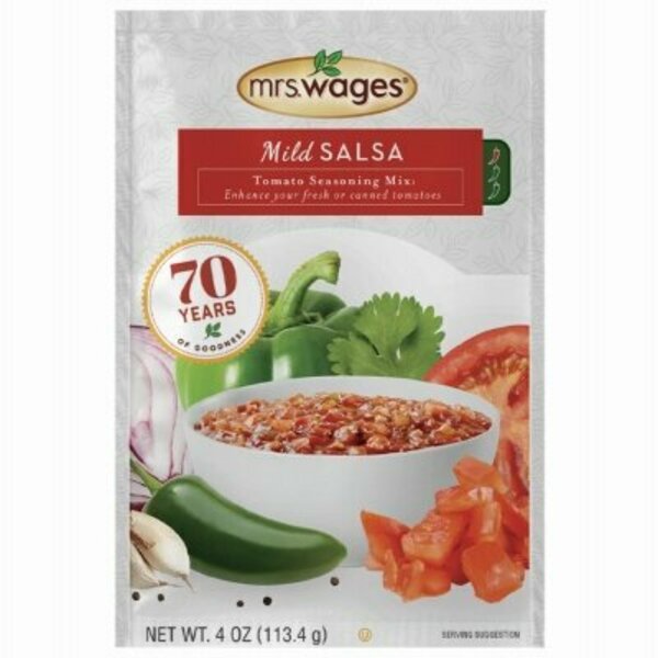 Mrs. Wages Mild Salsa Tomato Mix4Oz W664-J7425